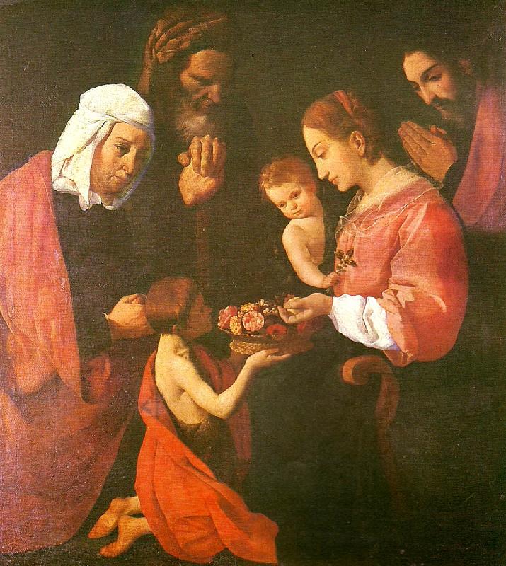 Francisco de Zurbaran the holy family, st. joaquim and st. China oil painting art